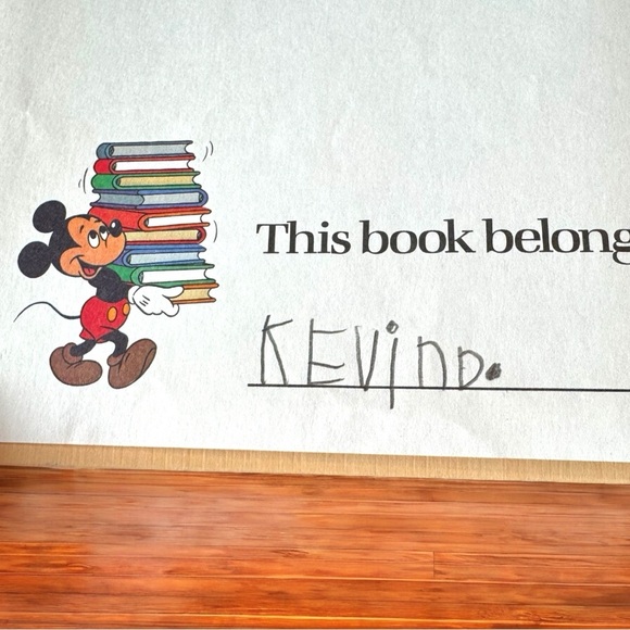 VINTAGE Walt Disney Fun-To-Read Library - 4-Book Lot - 1980s Bantam Books - Picture 15 of 16